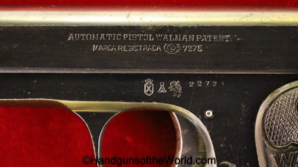 Walman Pocket, 7.65mm, Akah Retailer Marked - Image 9