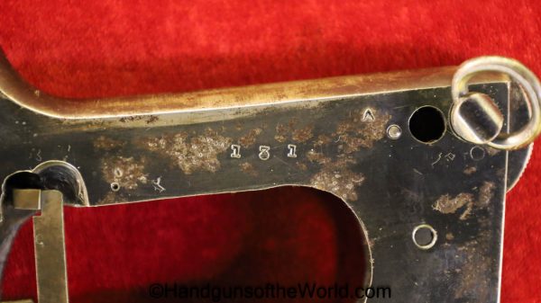 Bestegui Hermanos Model 1914, 7.65mm with Capture Paper & Diary - Image 12