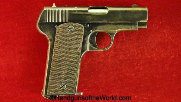 Bestegui Hermanos, Model 1914, 7.65mm, with Capture Paper, with Diary, WWII, WW2, Spain, Spanish, Handgun, Pistol, C&R, Collectible, Capture Paper, 32, .32