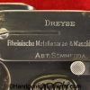 Dreyse, 1907, 7.65mm, Machine Gun, Unit Marked, Full Rig, German, Germany, Handgun, Pistol, C&R, Collectible, with Holster, MG, Unit, 32, .32, acp, auto