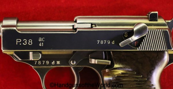 Walther P-38, AC-41, 9mm, 2nd Variation with Experimental Open Sear - Image 10