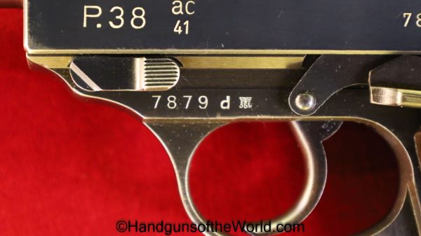 Walther P-38, AC-41, 9mm, 2nd Variation with Experimental Open Sear - Image 25