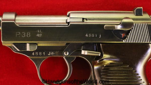 Walther P-38, AC-42, 9mm, German WWII Issue - Image 11