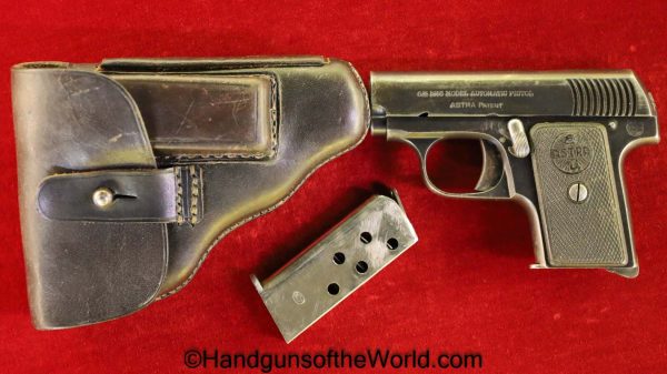 Astra, 1916, 6.35mm, Full Rig, Spain, Spanish, Handgun, Pistol, C&R, Collectible, VP, Vest Pocket, 6.35, 25, .25, acp, auto, with Holster, 200, Model