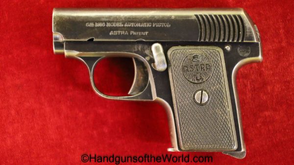 Astra, 1916, 6.35mm, Full Rig, Spain, Spanish, Handgun, Pistol, C&R, Collectible, VP, Vest Pocket, 6.35, 25, .25, acp, auto, with Holster, 200, Model