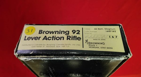 Browning Model B-92, .44 Remington Magnum, Browning Collectors Association Model, Mint in Box - Image 32