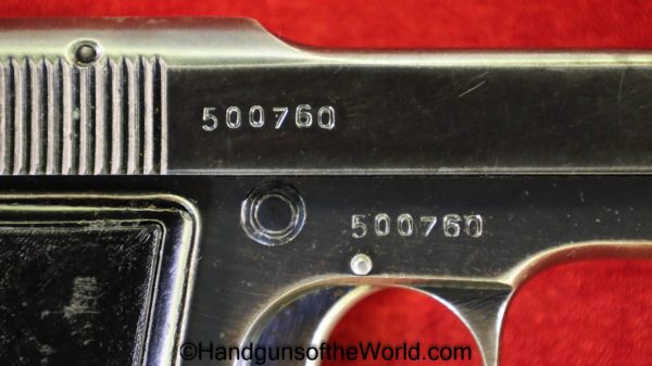 Beretta 1935, 7.65mm, Blank Slide Airforce Issue - Image 12