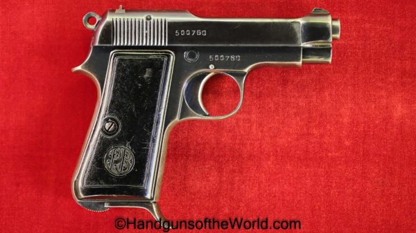 Beretta, 1935, 7.65mm, Blank Slide, Airforce, Blank, Italy, Italian, Handgun, Pistol, C&R, Collectible, 7.65, 32, .32, acp, auto, Hand gun, Air Force