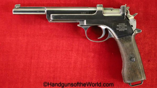 Steyr Mannlicher, 1905, 7.65mm, Argentine, Contract, Argentina, Handgun, Pistol, C&R, Collectible, Steyr, Mannlicher, Austria, Austrian, 7.65, 7.63