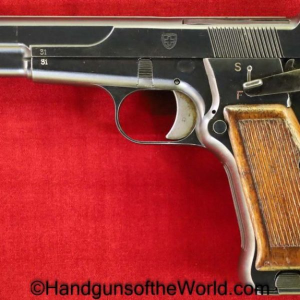 W&F, Bern, 44/16, P-43, 9mm, Swiss, Prototype, Switzerland, Handgun, Pistol, C&R, Collectible, WWII, WW2, 44, P43, P.43, P 43, 16, Hand gun, Rare