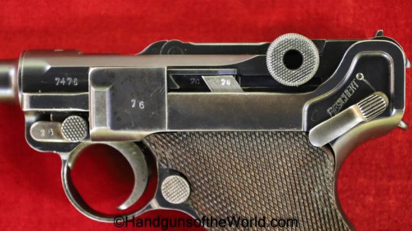 Luger P.08, 9mm, Mauser S/42-1936, German WWII Issue - Image 13