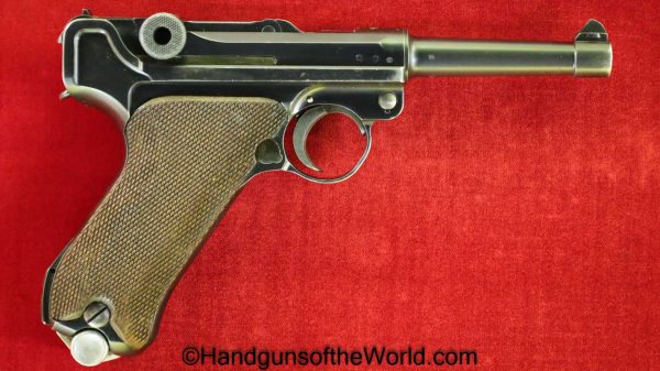 Luger, P.08, 9mm, Mauser, S/42, 1936, German, WWII, Germany, WW2, Handgun, Pistol, C&R, Collectible, P08, P 08, P-08, S42, Hand gun