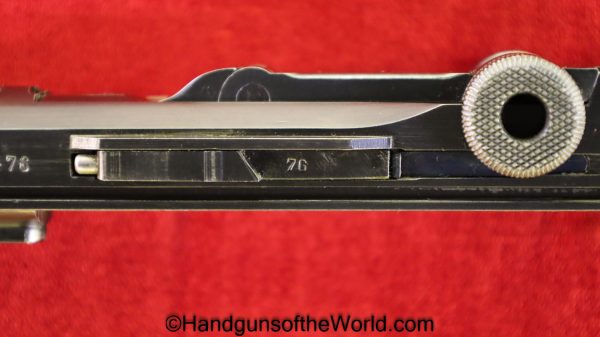 Luger P.08, 9mm, Mauser S/42-1936, German WWII Issue - Image 32