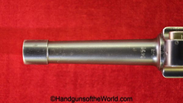 Luger P.08, 9mm, Mauser S/42-1936, German WWII Issue - Image 5