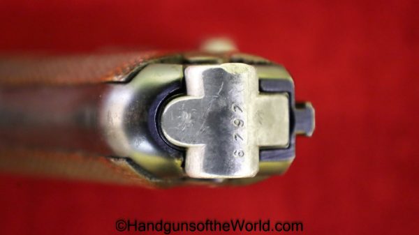 Luger P.08, 9mm, Mauser S/42-1936, German WWII Issue - Image 7
