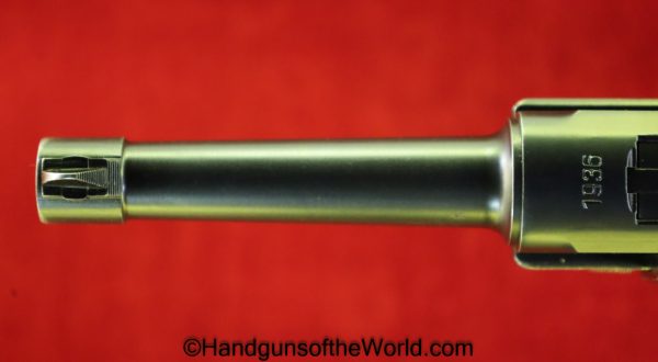 Luger P.08, 9mm, Mauser S/42-1936, German WWII Issue - Image 9