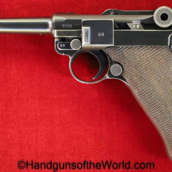 Luger, P.08, 42, 1940, 9mm, German, WWII, Matching Magazine, Matching Mag, Handgun, Pistol, C&R, Collectible, Germany, WW2, Mauser, P 08, P08, P-08