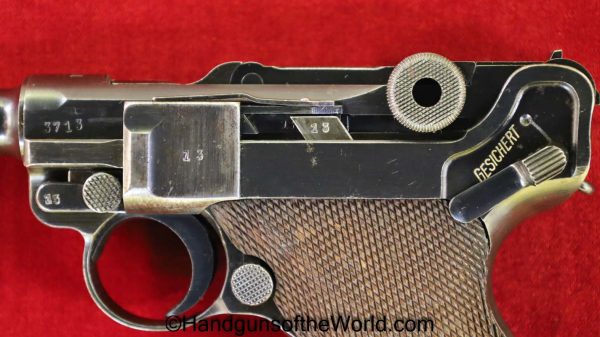Luger P.08, Mauser Banner 1939, 9mm Police Eagle L with a Matching Magazine - Image 13