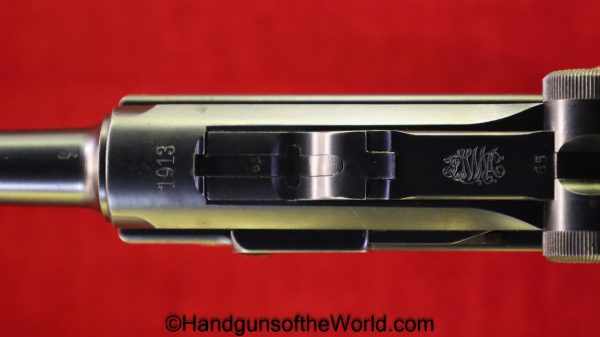 Luger P.08 DWM 1913, 9mm, German WWI Issue - Image 10