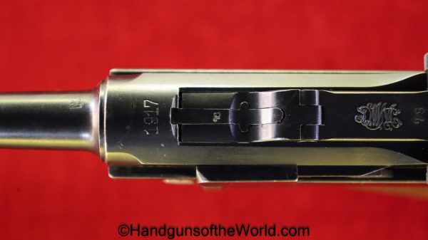 Luger P.08 DWM 1917, 9mm, WWI German Issue - Image 10
