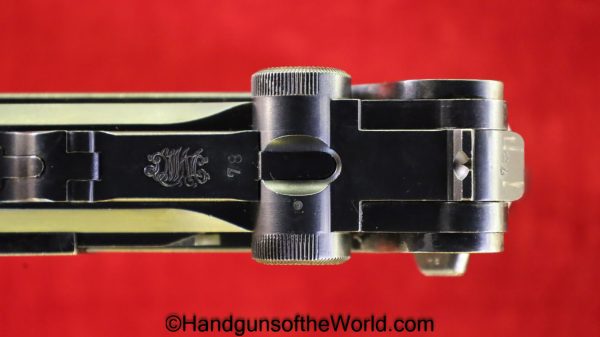 Luger P.08 DWM 1917, 9mm, WWI German Issue - Image 11