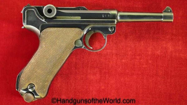 Luger, P.08, DWM, 1917, 9mm, WWI, German, Germany, WW1, Handgun, Pistol, C&R, Collectible, P08, P 08, P-08, Hand gun, Vintage, Old, Real
