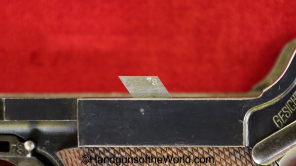 Luger P.08 DWM 1917, 9mm, WWI German Issue - Image 24