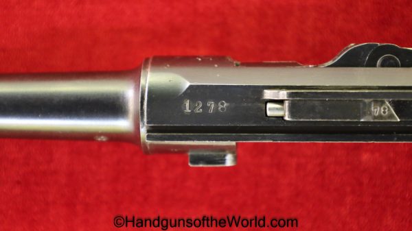 Luger P.08 DWM 1917, 9mm, WWI German Issue - Image 32