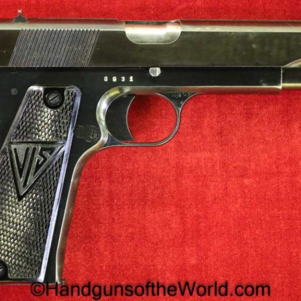 Radom, VIS, P-35, 9mm, Type I, Early, German, Germany, WWII, WW2, P35, P 35, P.35, Handgun, Pistol, C&R, Collectible, Type 1, Type, I, 1, Stock Slot, Slotted