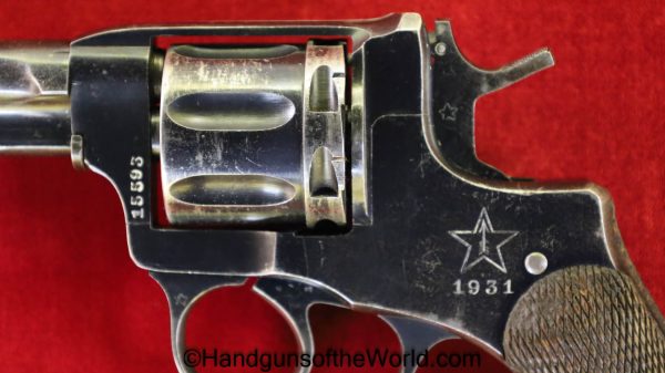 Russian 1895 Nagant Revolver, 7.62mm, Dated 1931 with Capture Paper - Image 14