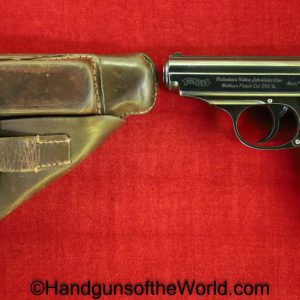 Walther, PPk, 7.65mm, Pre-War, with Holster, 1933, Handgun, Pistol, C&R, Collectible, German, Germany, Pre War, 7.65, 32, .32, acp, auto, Holster