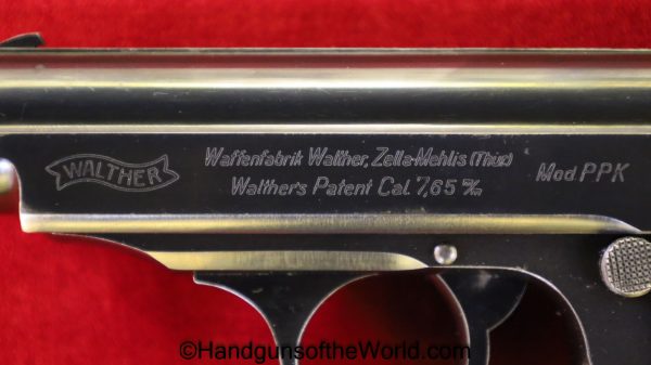 Walther, PPk, 7.65mm, 1 Million Serial Number Range, 1937, German, Germany, Handgun, Pistol, C&R, Collectible, 1, One, Million, Serial, Number, Range, .32