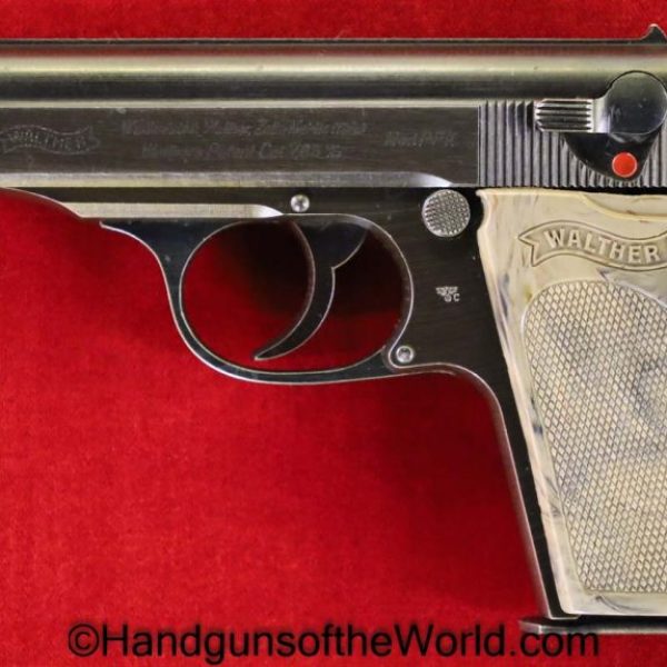 Walther, PPk, 7.65mm, Police, Eagle C, Gray Grips, Grey Grip, Gray, Grey, Grip, German, Germany, Handgun, Pistol, C&R, Collectible, E/C, WWII, WW2, 32, .32