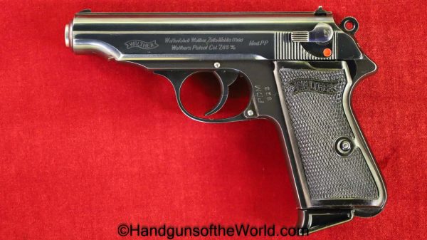 Walther, PP, 7.65mm, PDM, Munich Police, Police, Bottom Magazine Release, BMR, Handgun, Pistol, C&R, Collectible, German, Germany, 7.65, 32, .32, acp, auto