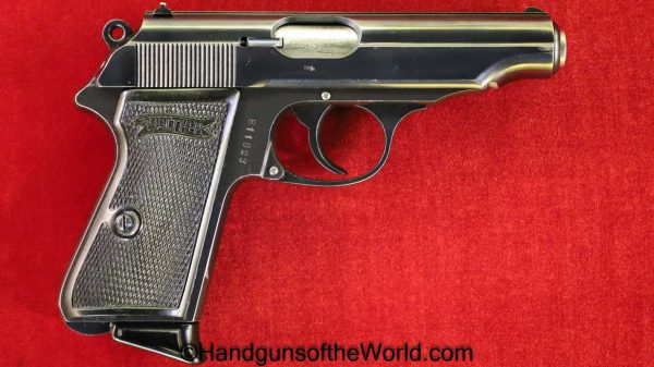 Walther, PP, 7.65mm, PDM, Munich Police, Police, Bottom Magazine Release, BMR, Handgun, Pistol, C&R, Collectible, German, Germany, 7.65, 32, .32, acp, auto