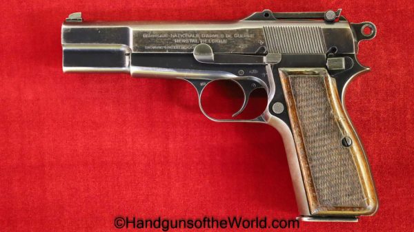 FN, Browning, High Power, 9mm, German, WaA103, WaA 103, Germany, WWII, WW2, Handgun, Pistol, C&R, Collectible, BHP, Hi Power, Hi-Power, Hand gun