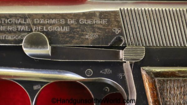 FN, Browning, High Power, 9mm, German, WaA103, WaA 103, Germany, WWII, WW2, Handgun, Pistol, C&R, Collectible, BHP, Hi Power, Hi-Power, Hand gun