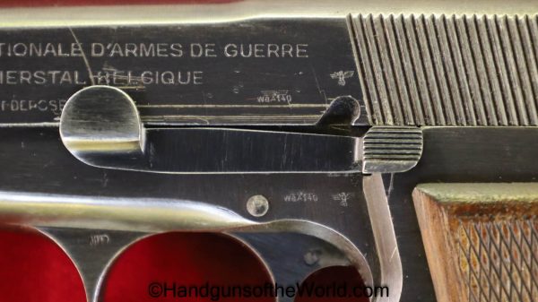 FN Browning High Power, 9mm, German WWII with a Tangent Sight - Image 13