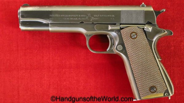 Colt, 1911A1, .45acp, US, Army, 1944, Handgun, Pistol, C&R, Collectible, 1911, 45, .45, acp, auto, Americana, WWII, WW2, American, USA, Hand gun