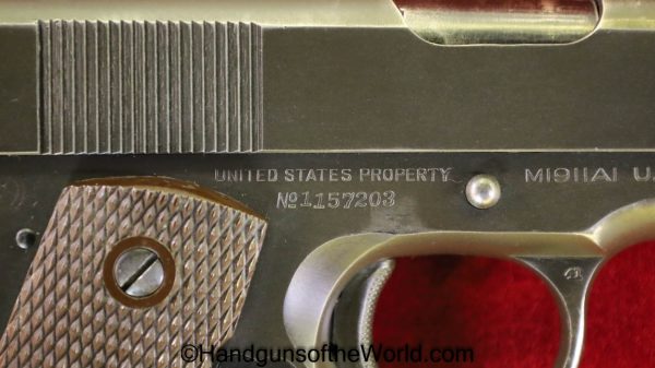 Colt 1911A1, .45acp, US Army Issue-1944 - Image 17