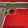 Colt, 1911A1, .45acp, US, Army, 1944, Handgun, Pistol, C&R, Collectible, 1911, 45, .45, acp, auto, Americana, WWII, WW2, American, USA, Hand gun