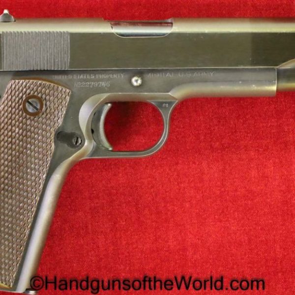 Colt, 1911A1, .45acp, US, Army, 1945, Handgun, Pistol, C&R, Collectible, WWII, WW2, 1911, 45, .45, acp, auto, Government, Americana, American, USA