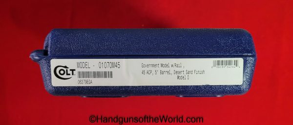 Colt Government Model, .45acp, USMC-NRA Edition with K-Bar Knife Package - Image 47
