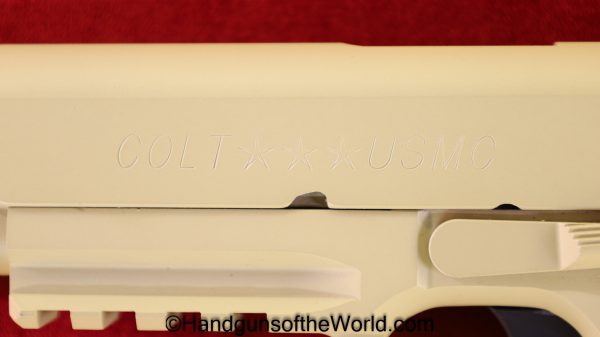 Colt, Government Model, .45acp, USMC-NRA Edition, K-Bar Knife, Package, 1911, 1911A1, 45, .45, acp, auto, Handgun, Pistol, Modern, Collectible