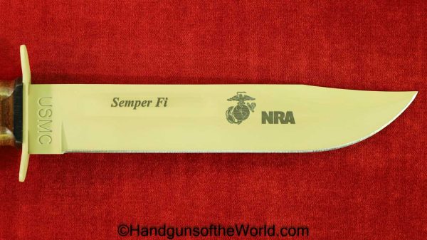 Colt Government Model, .45acp, USMC-NRA Edition with K-Bar Knife Package - Image 28