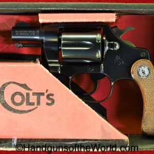 Colt, Detective Special, .38 Special, 1970, Mint, in Box, Boxed, Special, Detective, 38, .38, Handgun, Revolver, C&R, Collectible, with Box, New