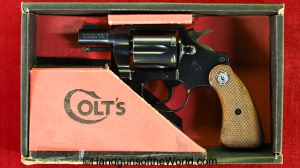Colt, Detective Special, .38 Special, 1970, Mint, in Box, Boxed, Special, Detective, 38, .38, Handgun, Revolver, C&R, Collectible, with Box, New