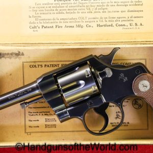 Colt, Army Special, .38, 1926, Mint, in Box, Boxed, with Box, 38, Army, Special, Handgun, Revolver, C&R, Collectible, Americana, America, USA, America