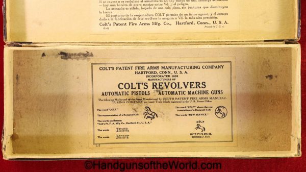 Colt Army Special .38 caliber, Built in 1926, Mint in Box - Image 32