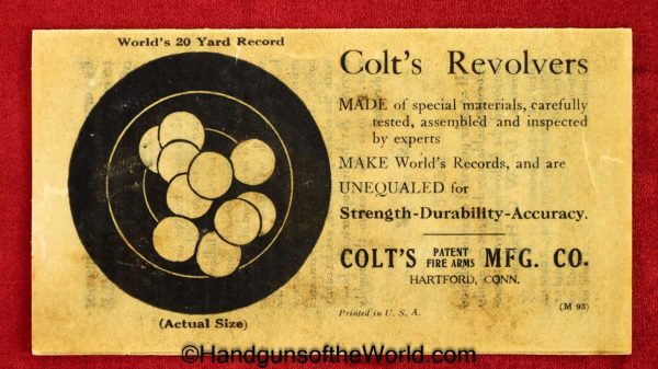 Colt Army Special .38 caliber, Built in 1926, Mint in Box - Image 34